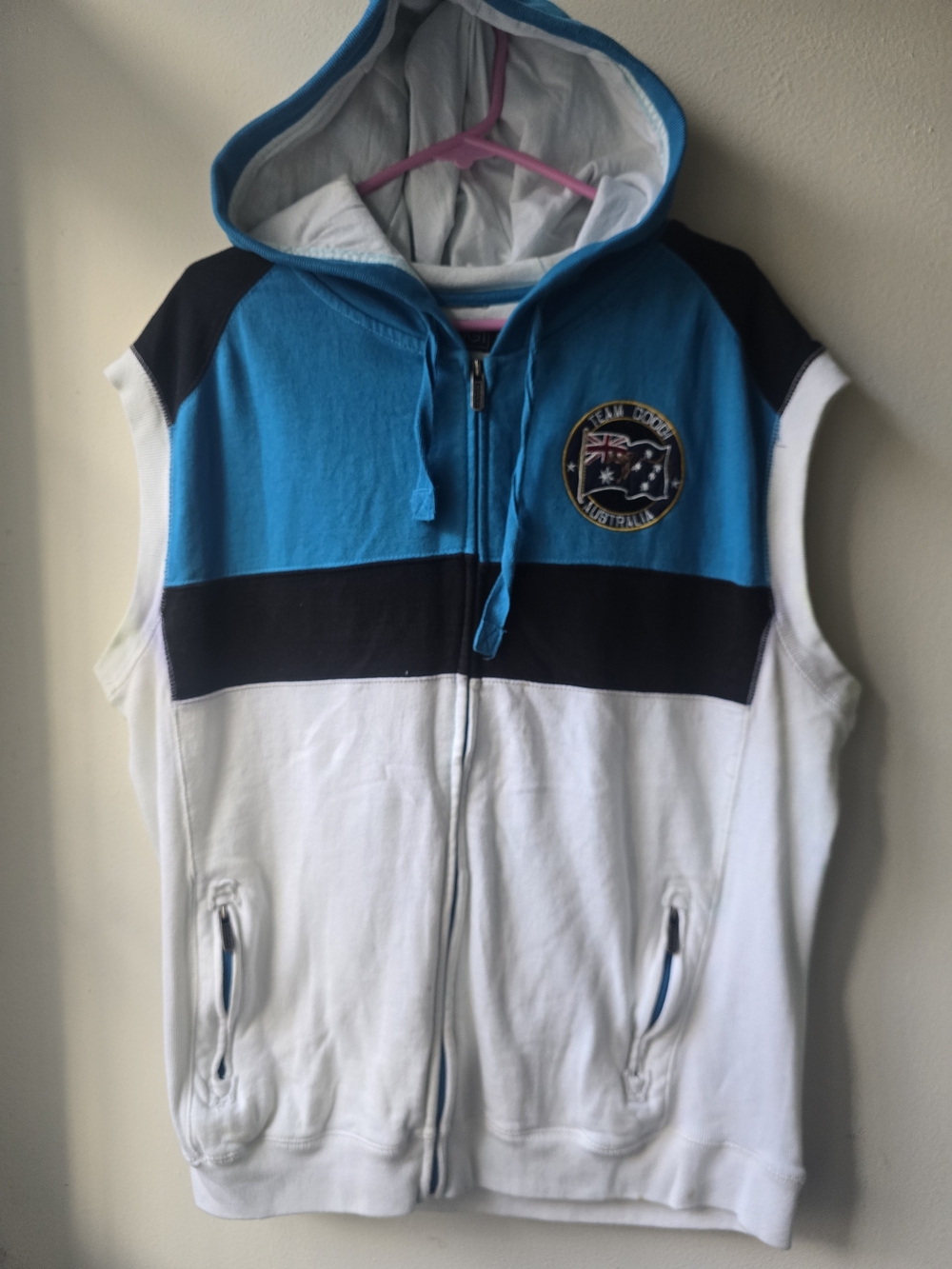 COOGI 3 In 1 Athletic Shorts w/matching Hooded Zip Up